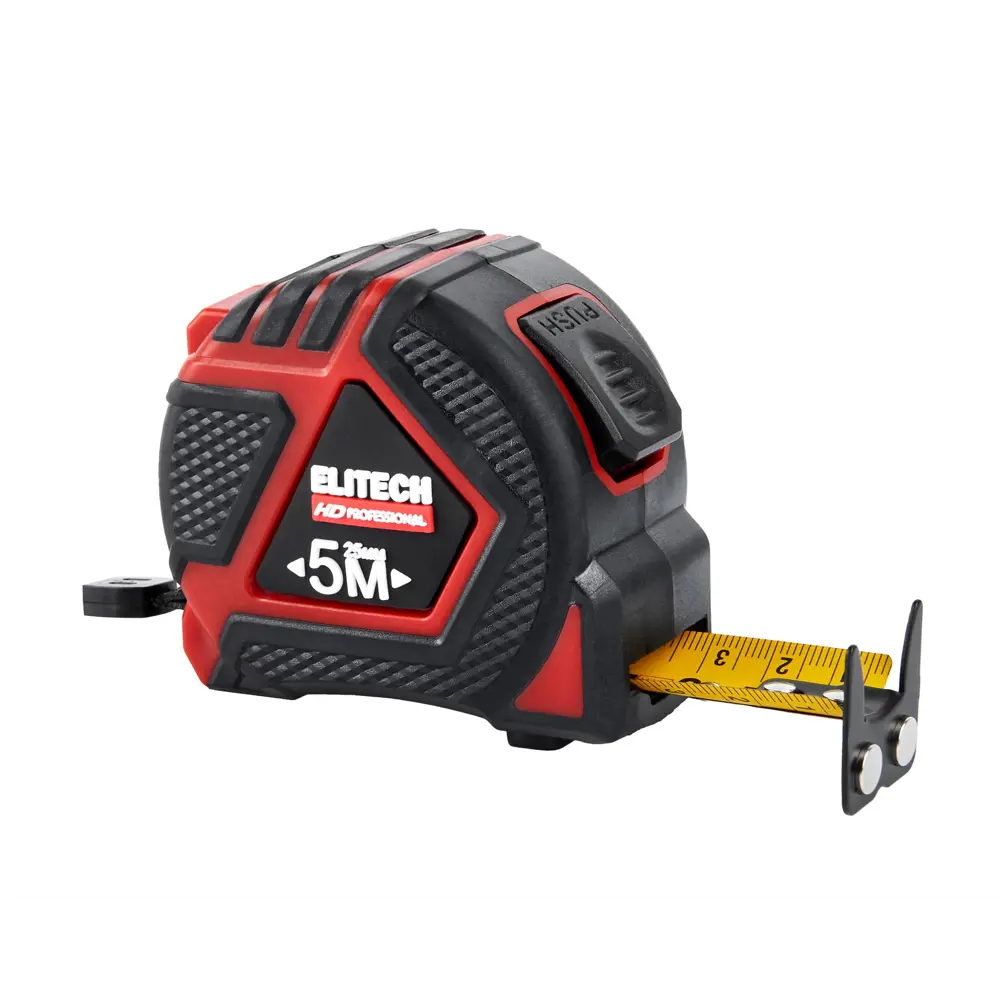 Рулетка измерительная ELITECH HD 5м с автоблокировкой и классом точности 2 89407192 STLM-1578146