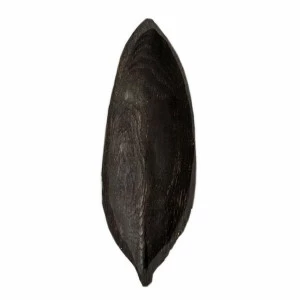 Тарелка "Блюдце черемуха" черная FUGA ECO WOOD 123579 Чёрный