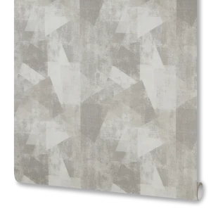 Обои флизелиновые Grandecolife Triangles серые 1.06 м R104103