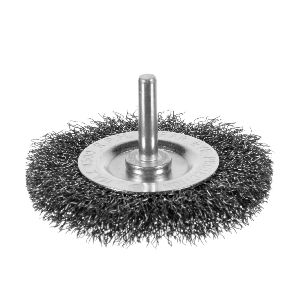 Дисковая щетка Dexter для дрели 75 мм - металлическая очистка 17410444 STLM-0008125