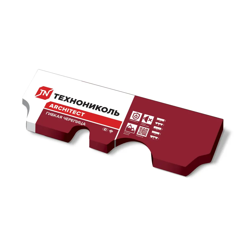 Гибкая черепица Технониколь Румба цвет арахис 3 м² STLM-2066685 - Вид №2