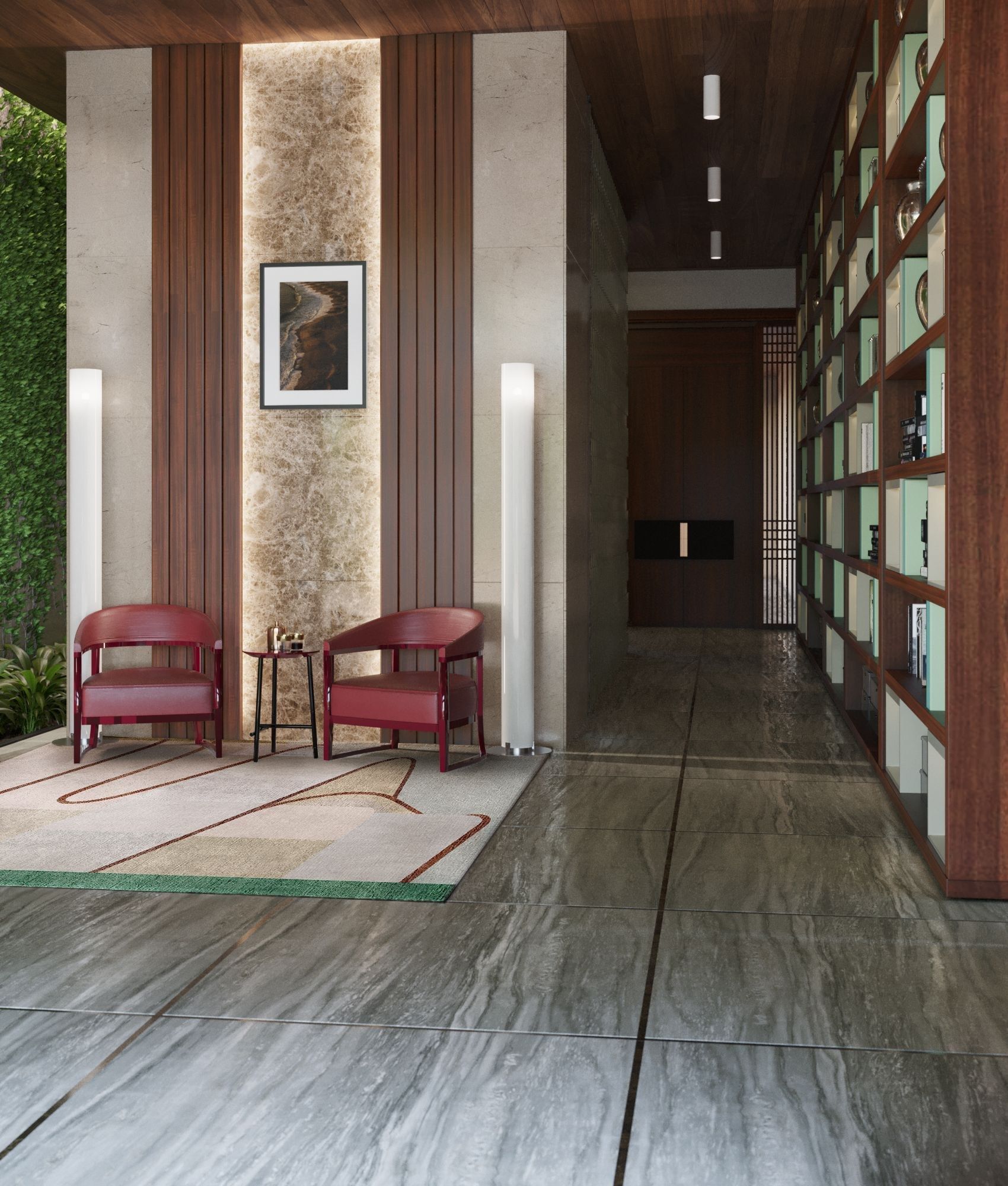 Ковер ручной работы из шерсти и шелка Tapis Rouge навсегда ARCH-00100619 - Вид №1