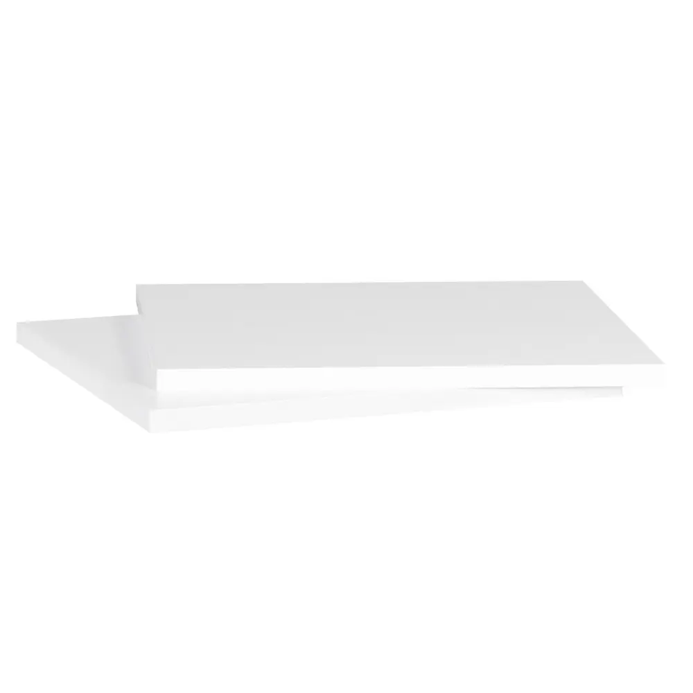 Полка для шкафа 40x33x3.1 см KONSENSA ЛДСП цвет белый Отсутствует STLM-2136145 - Вид №1