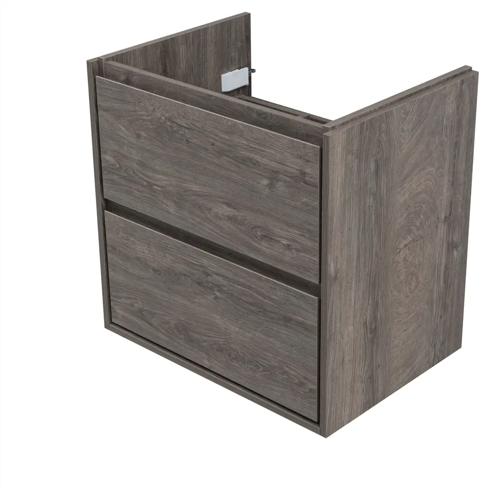 Тумба под раковину KONSENSA Мокка 2.0 подвесная 65 см цвет серый дуб STLM-2120893 - Вид №13