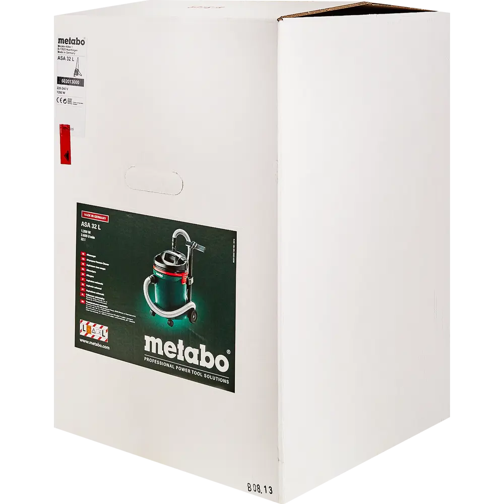 Пылесос Metabo ASA 32 L, 602013000, 1200 Вт, 32 л STLM-2088303 - Вид №5
