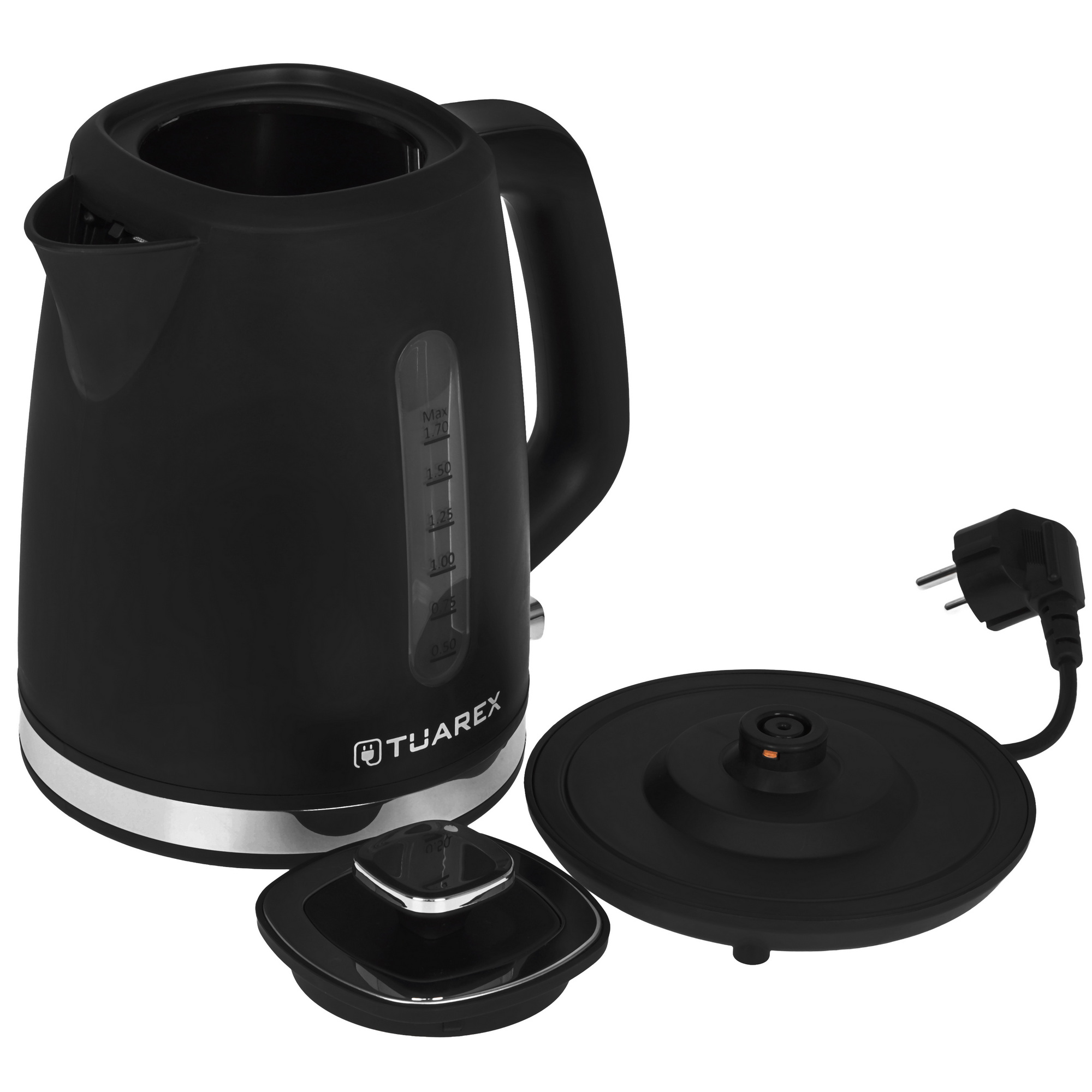 9207995 Электрочайник Tuarex TK-8006 черный STDN-0011131 - Вид №4