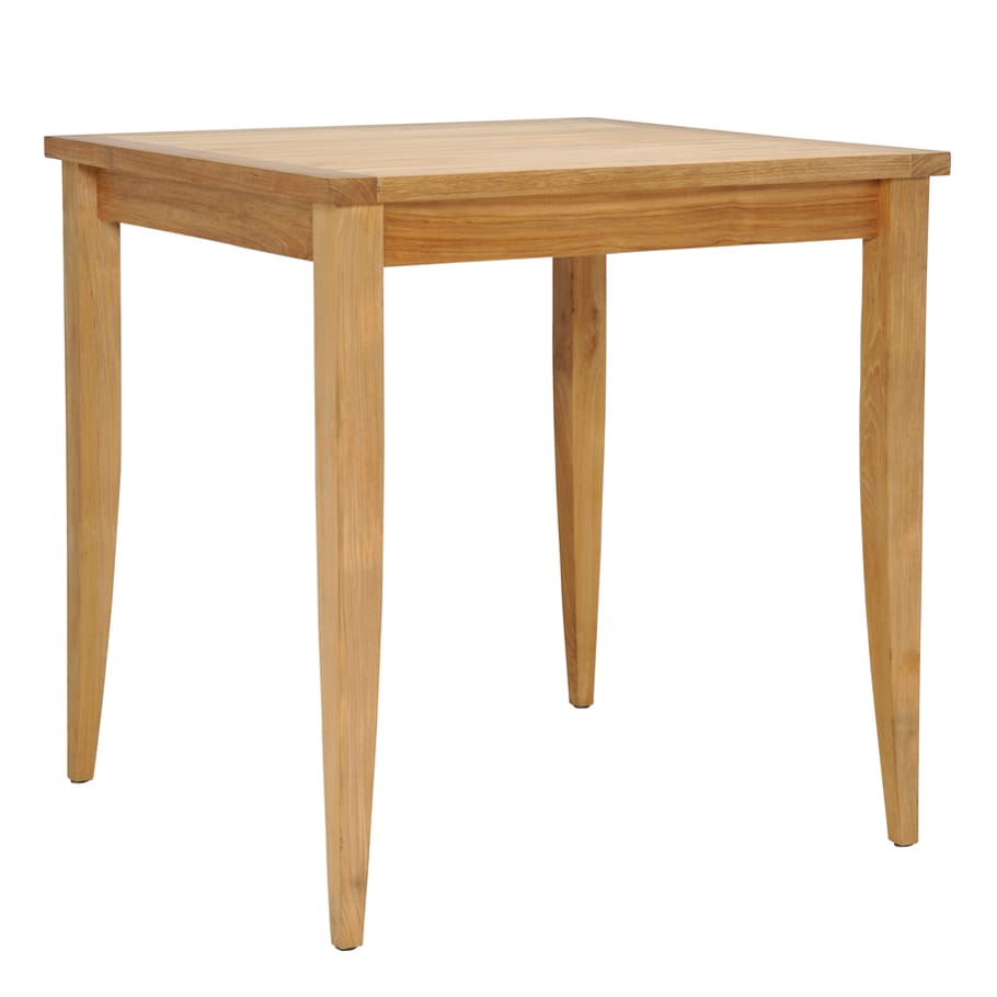 Высокий квадратный стол из тикового дерева JANUS et Cie Relais ARCH-00090925 - Вид №5