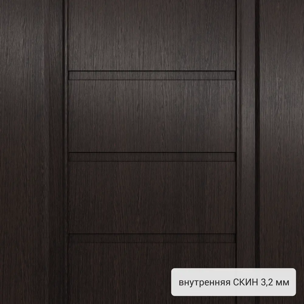 Дверь входная металлическая 86x205 см правая цвет альта дуб 83404156 STLM-2167832 TOREX  - Вид №3
