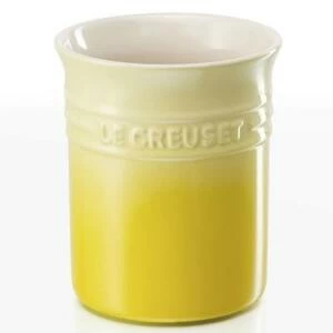 Емкость для хранения лопаток Le Creuset, каменная керамика, Ø15 см, желтая