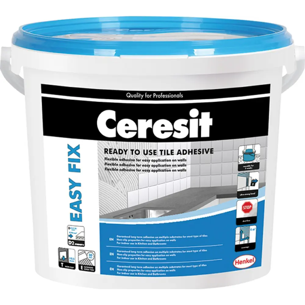 Клей для плитки Церезит Easy Fix белый 3.5 кг STLM-2180978
