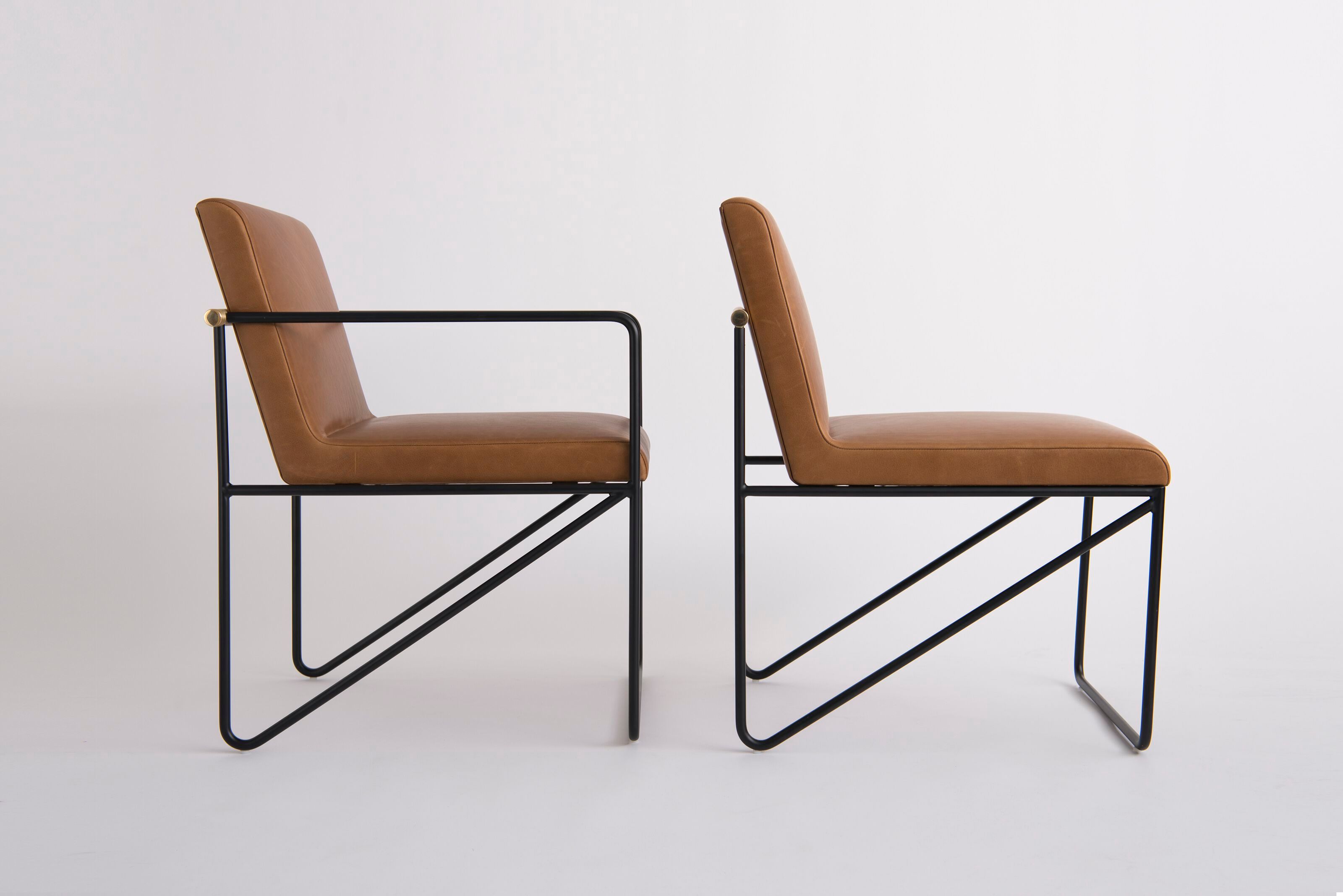 Мягкий стул из ткани без подлокотников Phase Design Kickstand ARCH-00096801 - Вид №4