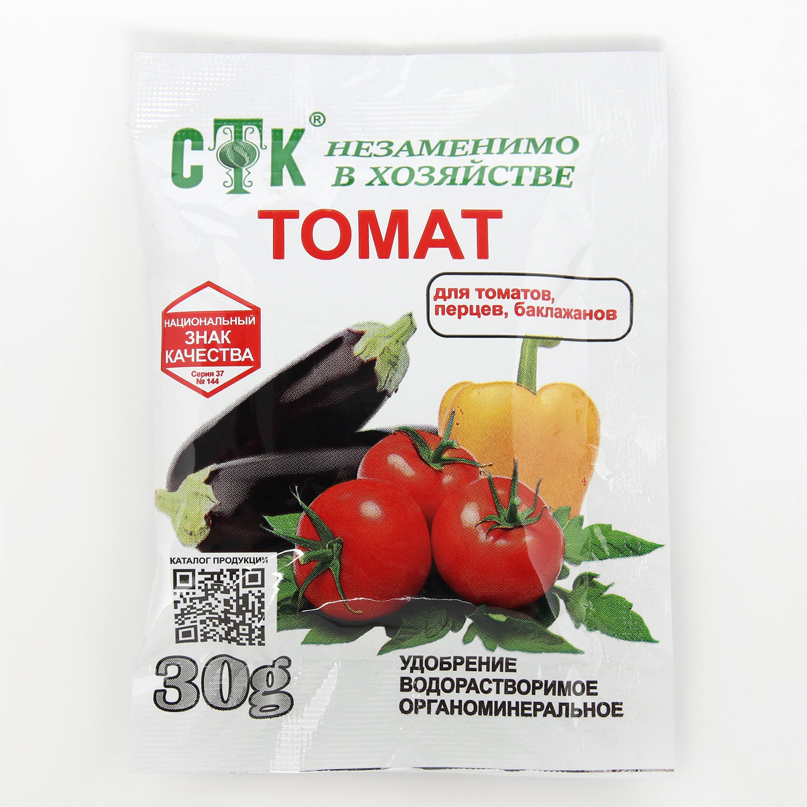 91083431 Концентрированное удобрение для подкормки томатов перцев и баклажанов 30 г STLM-0475496 СТК