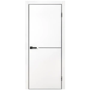 Межкомнатная дверь PORTIKA Борно 55 белая с магнитным замком 89423526