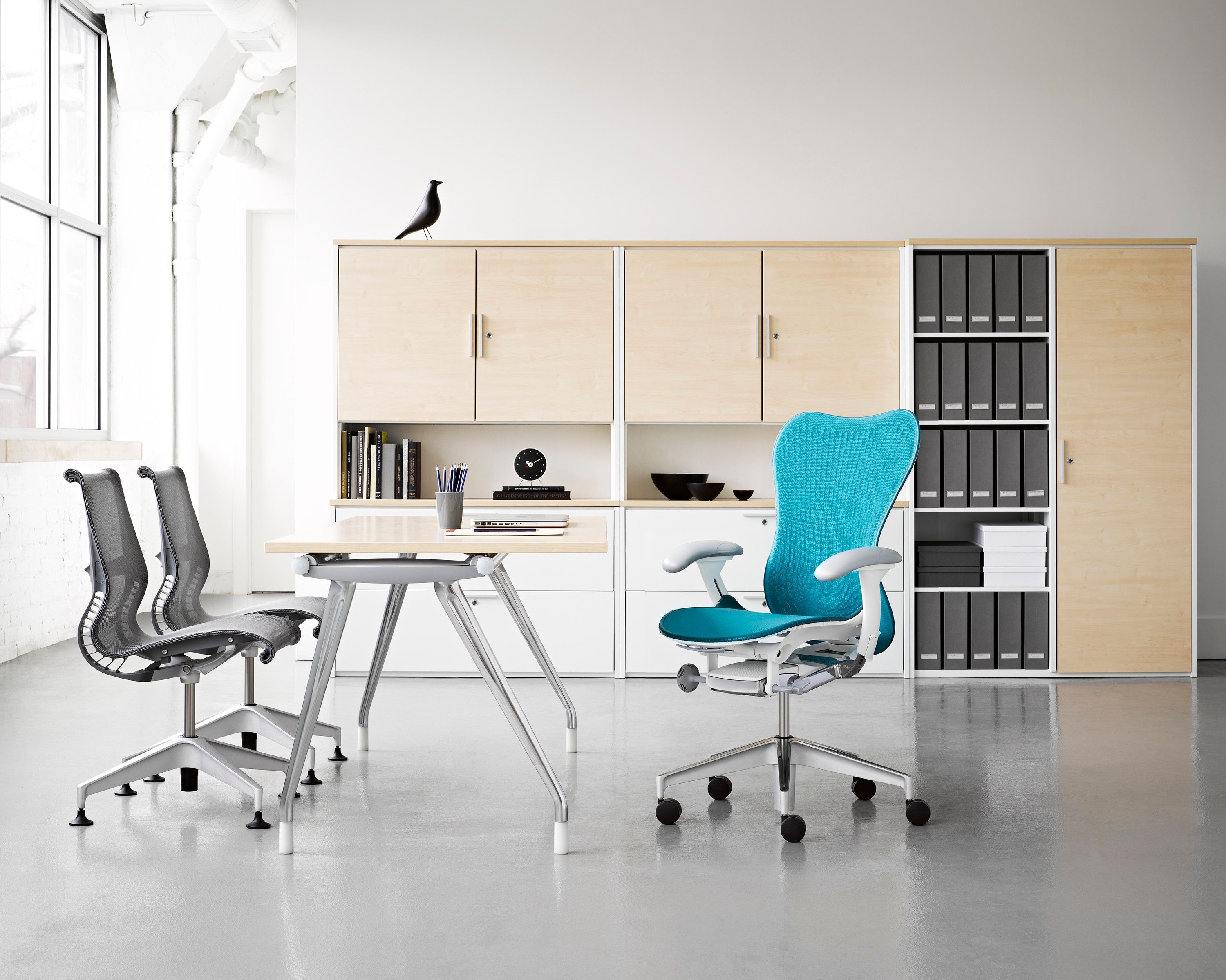 Triflex полимер поворотный эргономичный офисный стул Herman Miller Mirra 2 ARCH-00071795 - Вид №24