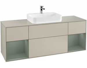 Villeroy&Boch Тумба под раковину Прямоугольная версия F453GMHH Finion Sand Matt Lacquer