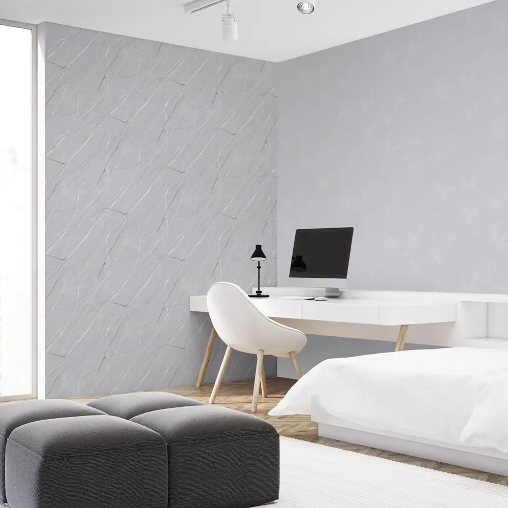 Обои флизелиновые Victoria Stenova Neva серые 1.06 м VS281577 STLM-2084362 - Вид №3