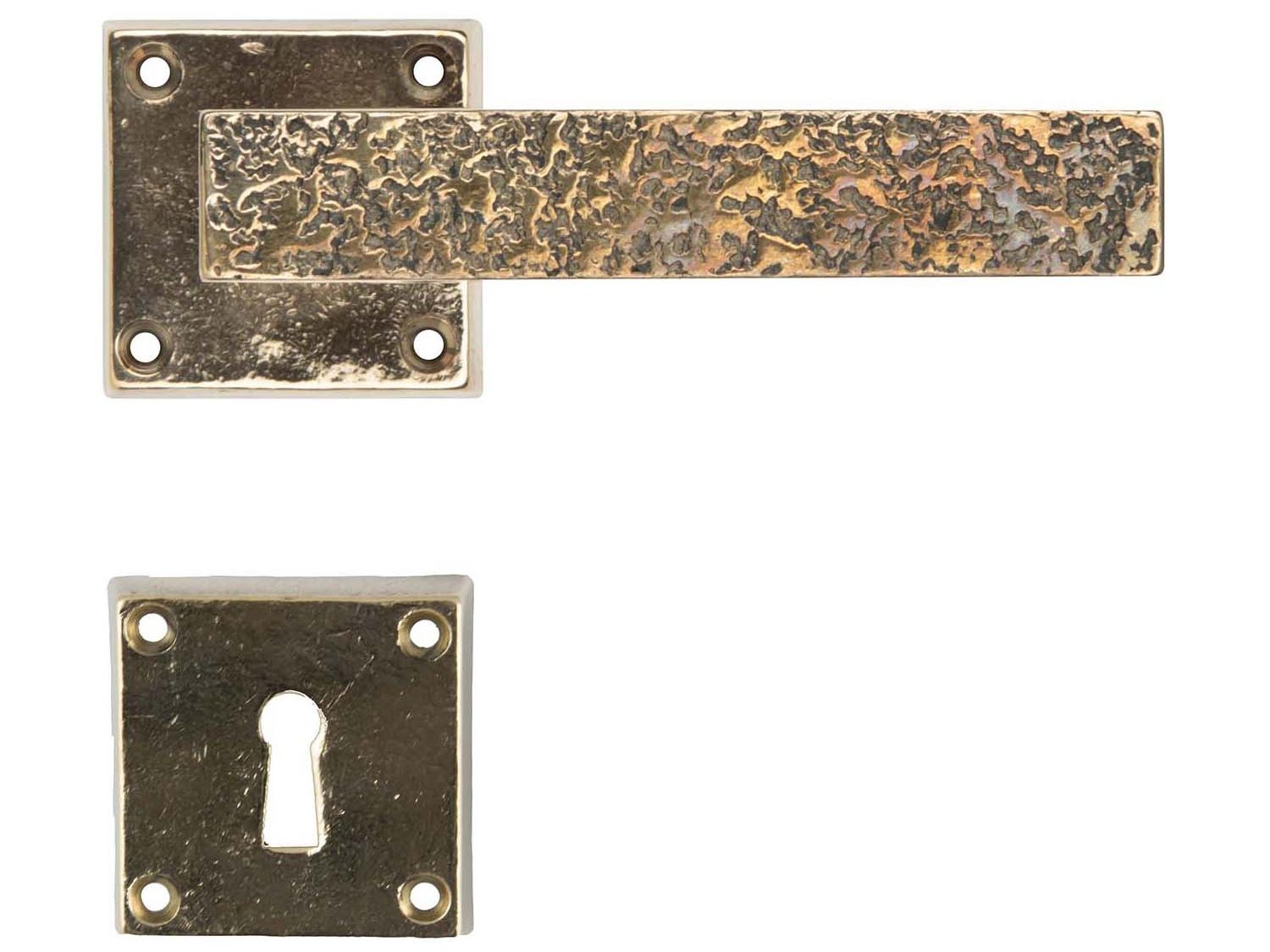 Бронзовая ручка на розетке с насадкой GIARA ART DESIGN-BRONZE Cosmo ARCH-00017884