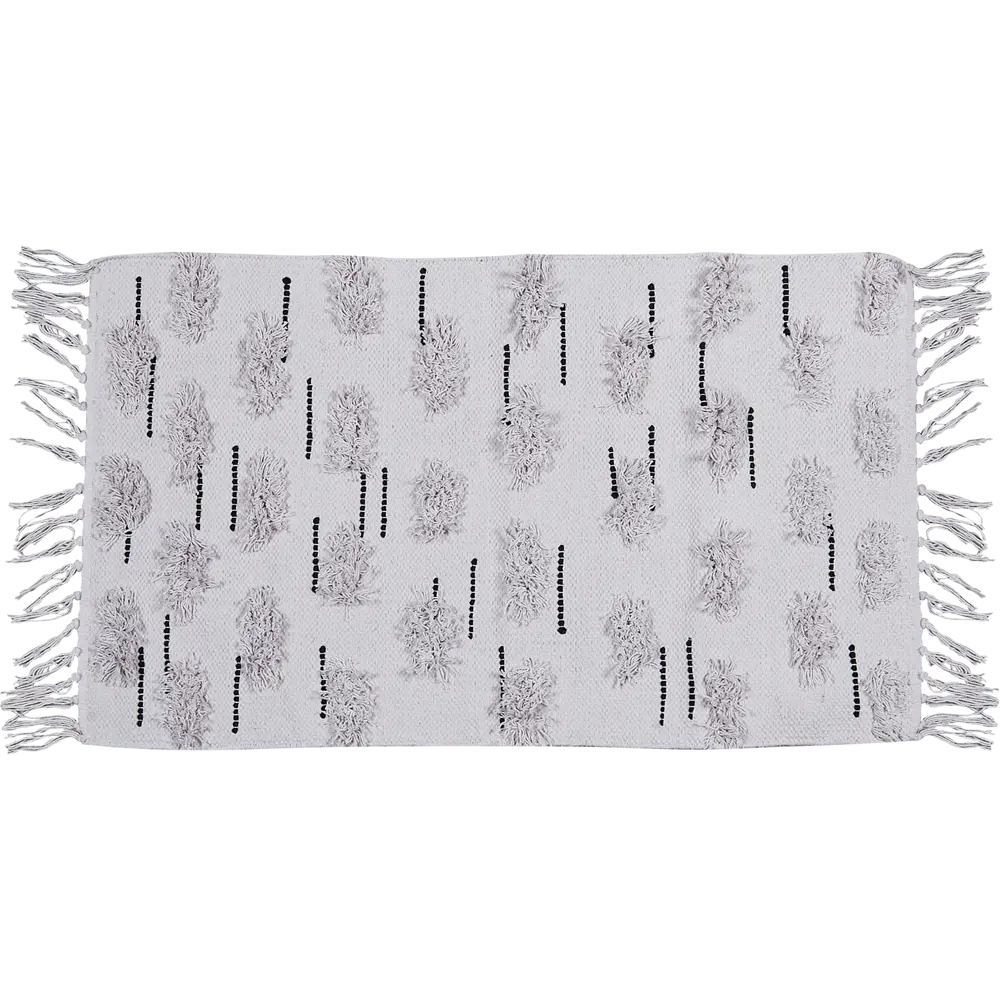 Коврик Inspire декоративный хлопок BAURU 50x80 см цвет серый STLM-2088282