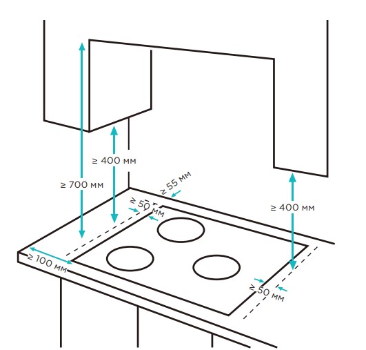 5492129 Газовая варочная поверхность Eigen GH-45M1DT STDN-0119744 - Вид №7