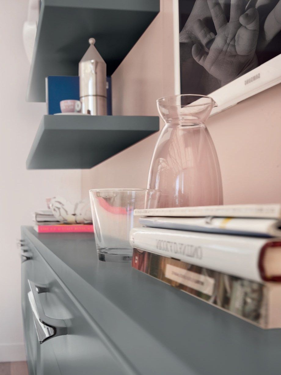 Оборудованная стена Cucine Lube Галерея ARCH-00048597 - Вид №1