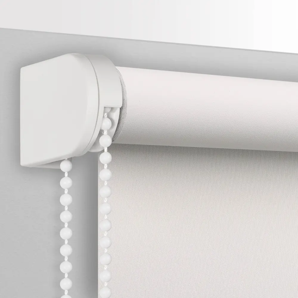 Штора рулонная блэкаут 60x160 см белая PRAKTO BLACKOUT STLM-2015913 - Вид №1