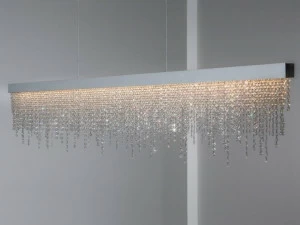 ILFARI Подвесной светильник прямого света из металла с кристаллами swarovski® Frozen eyes 10929/10930