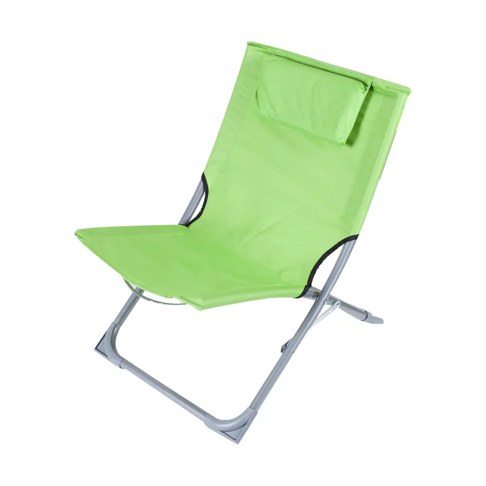 Стул пляжный зелёный, 400x610x400 мм, металл/ткань Santreyd STLM-2034365