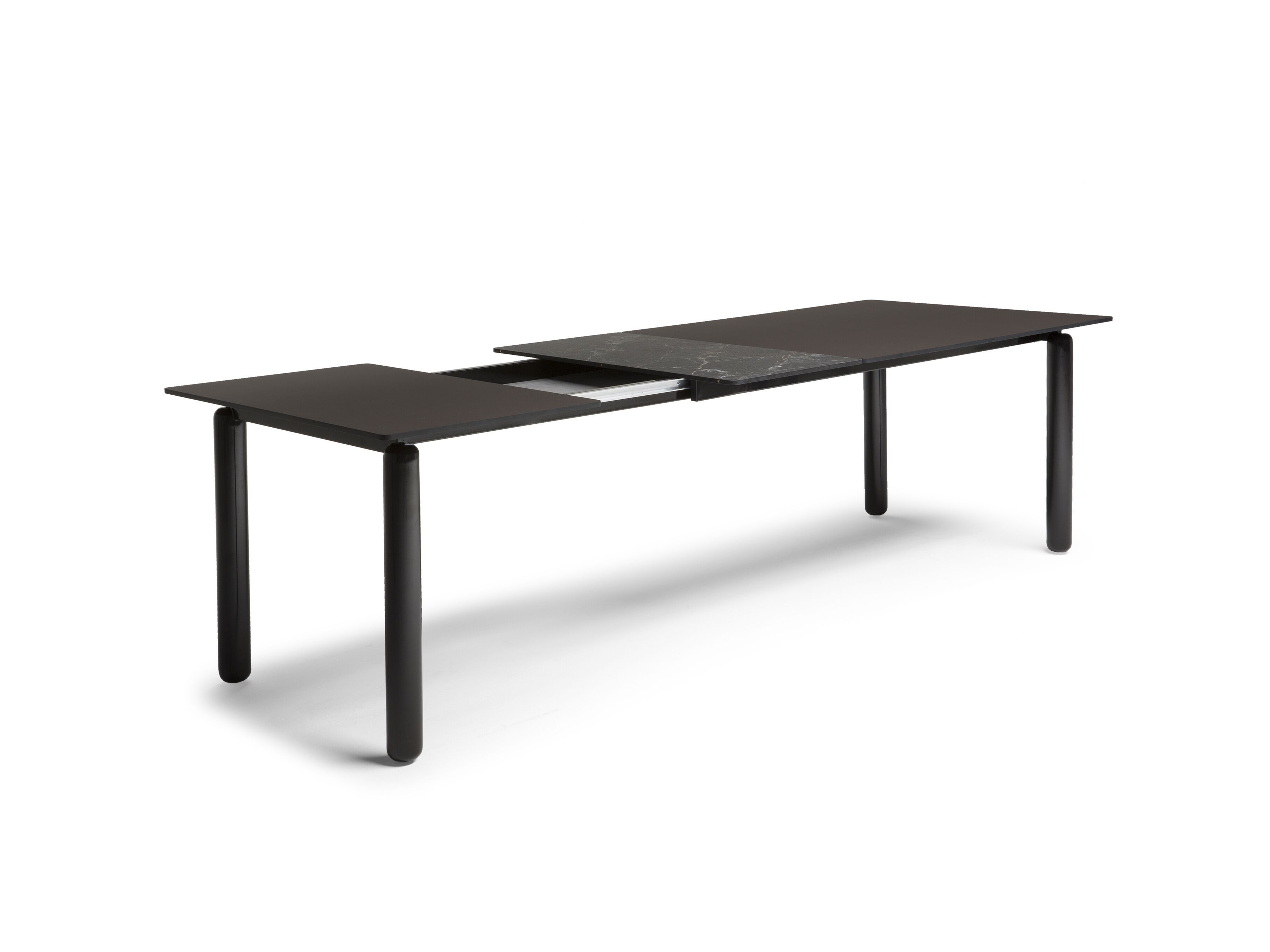 Прямоугольный выдвижной стол с столешницей из Fenix-NTM® Natuzzi Italia VIRGOLA ARCH-00108234 - Вид №4