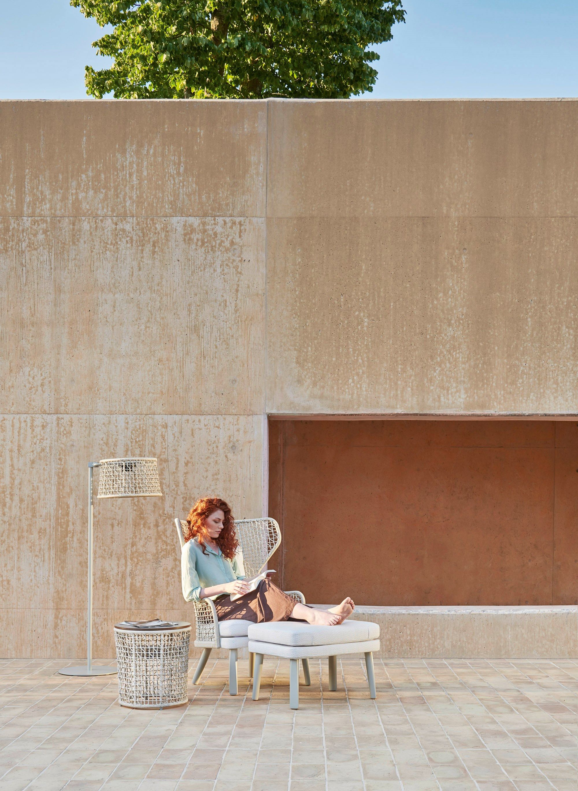 Ткань прямоугольная Садовая подставка для ног Varaschin Эмма ARCH-00013833