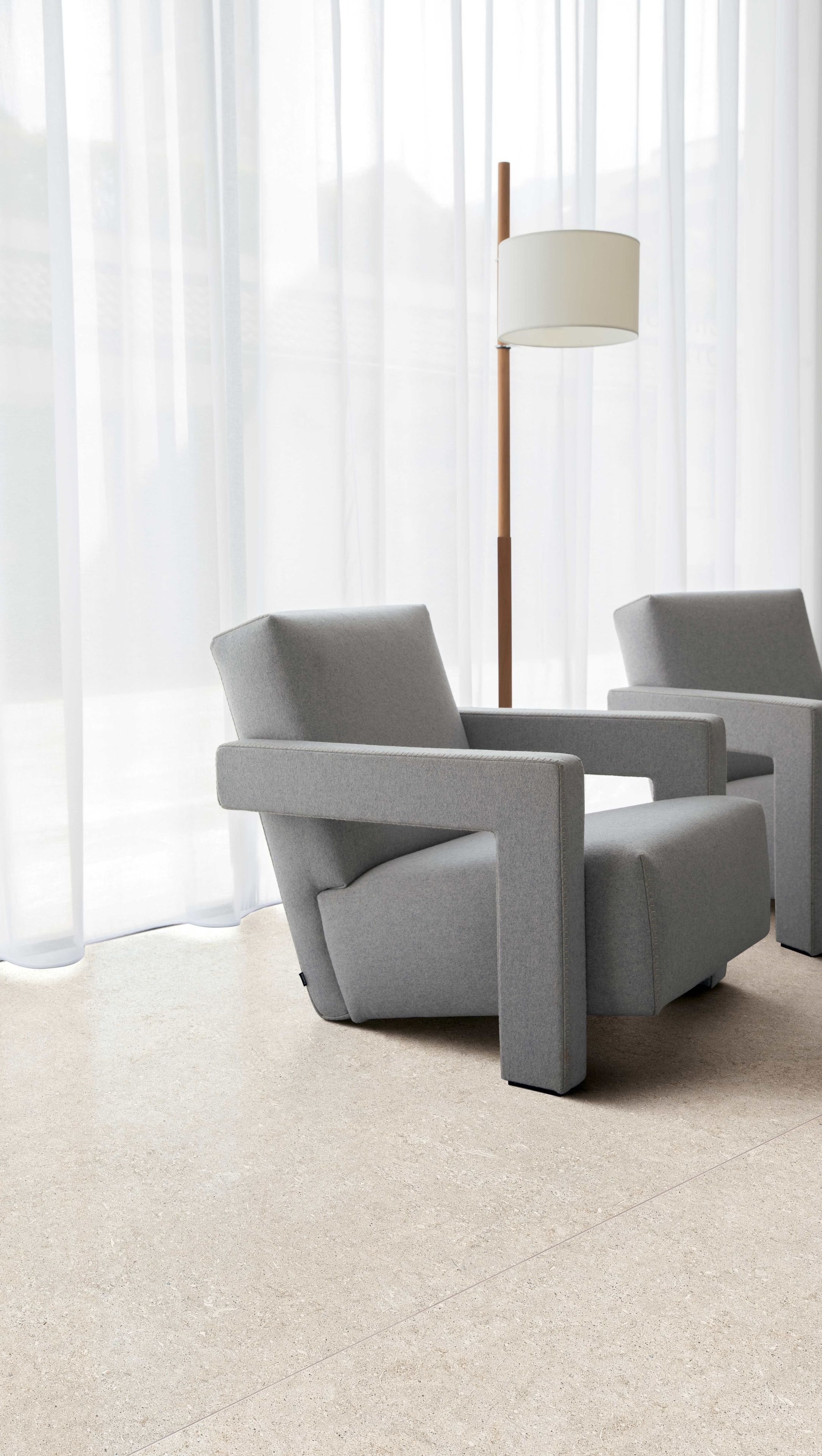 Пол / облицовка керамогранита для внутреннего и наружного применения с эффектом цемента Florim Ceramiche SENSI ARCH-00151192 - Вид №9