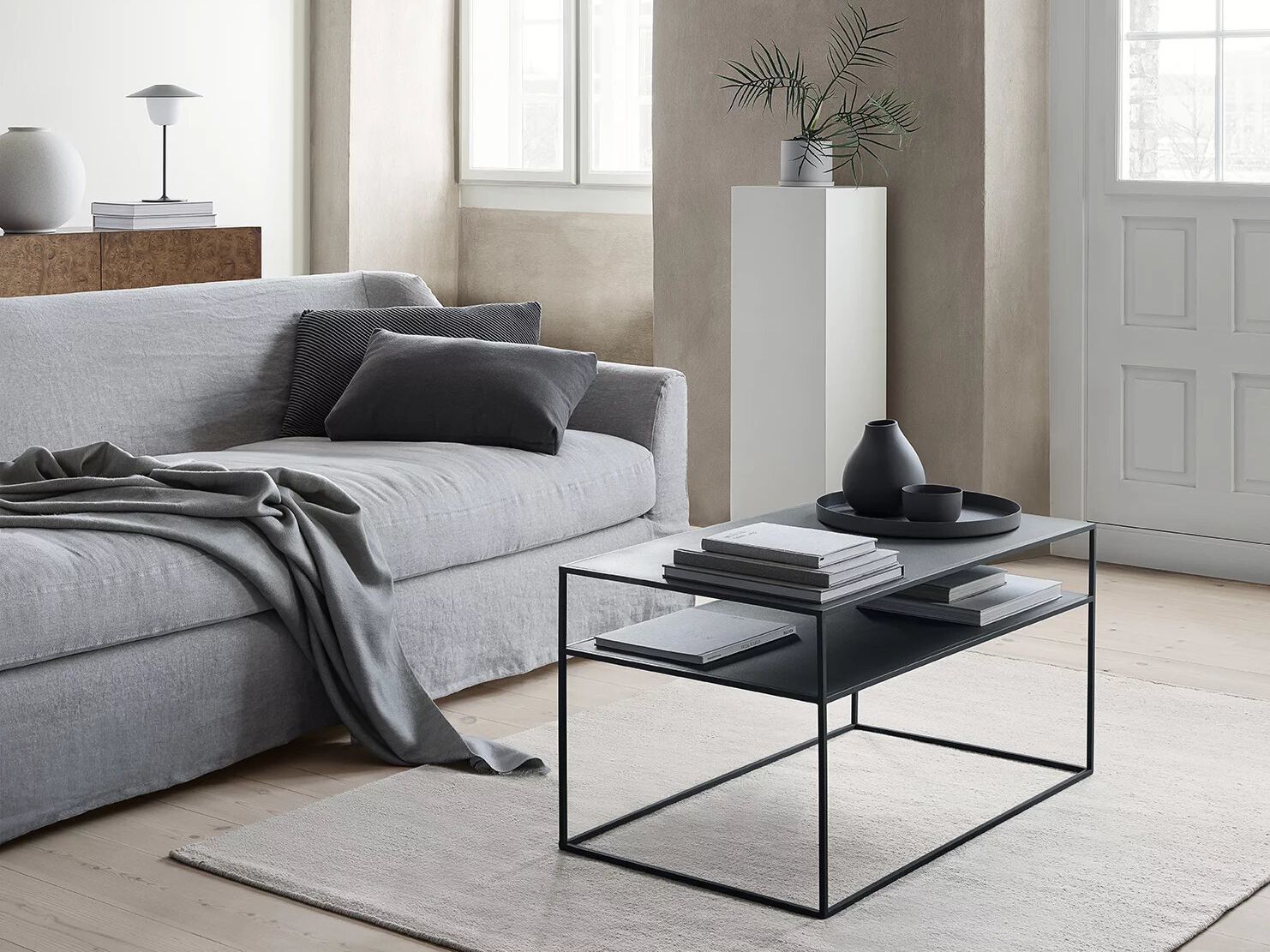 С порошковым покрытием алюминиевый светодиодный аккумулятор настольная лампа blomus Ani ARCH-00070757 - Вид №6