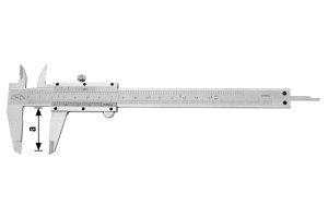 15979535 Штангенциркуль 150/40 мм, 0,05 мм, винтовой фикс. 6000-1 Kinex