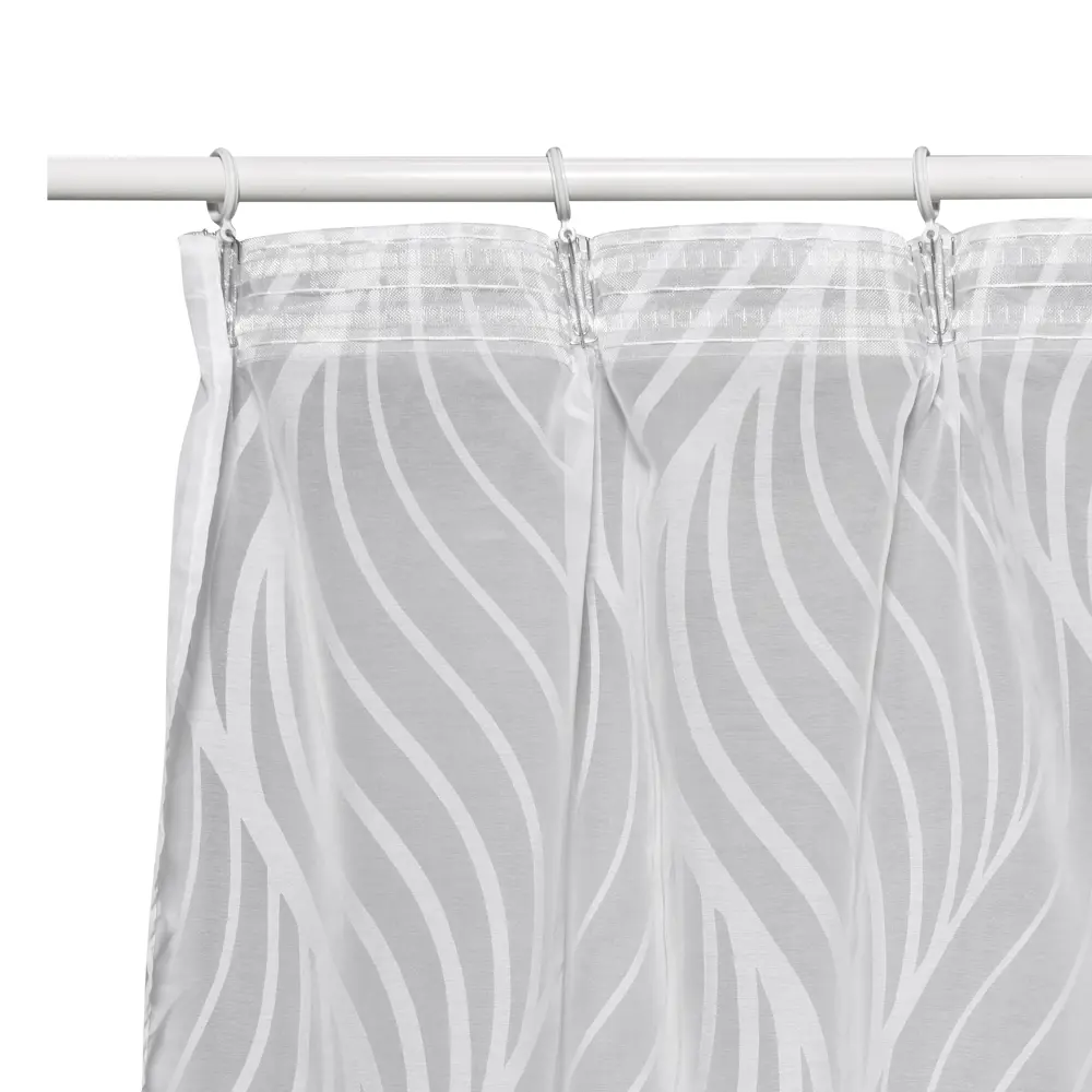 Тюль на ленте Pals 250x280 см цвет белый INSPIRE STLM-2142259 - Вид №2