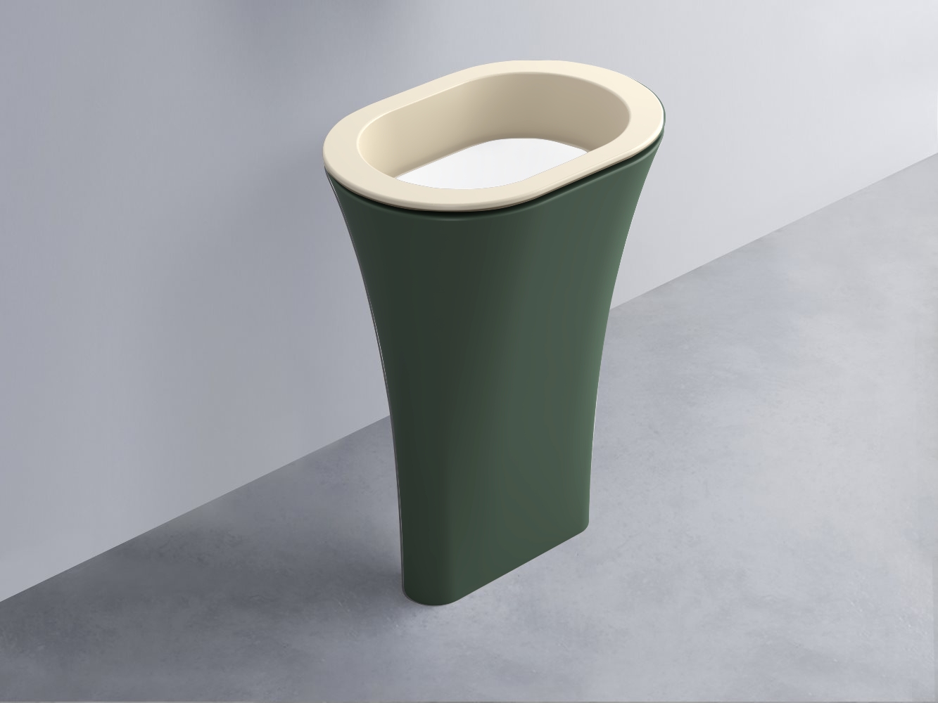 AMLA65-LN+AMPILO-BL+AMCOLO-MU Раковина Amedeo Ovale отдельностоящая cielo Enjoy + Amedeo Ceramica Cielo