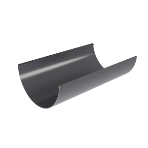 Желоб водосточный Grand Line 120 мм 2 м цвет графитовый