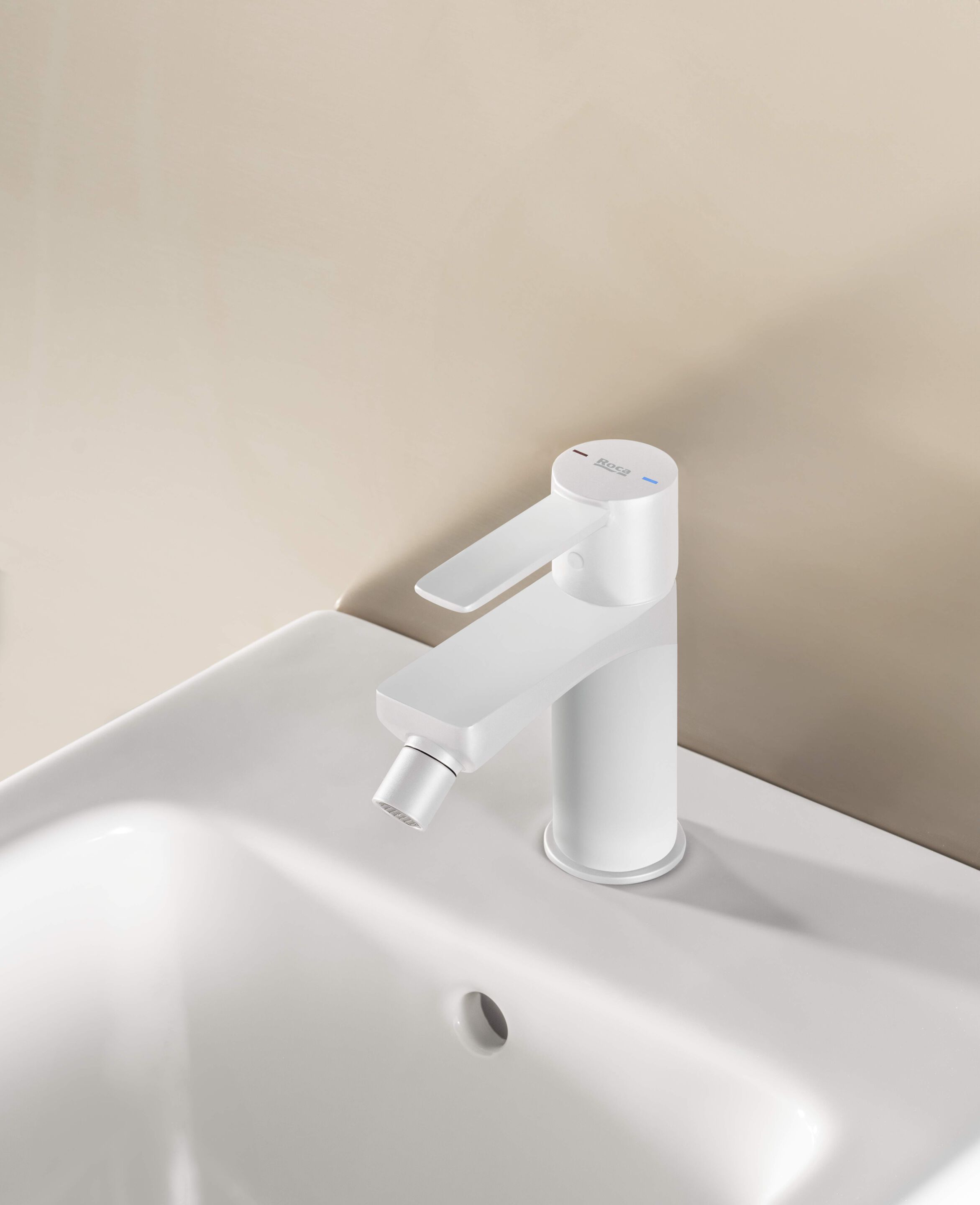 Смеситель для биде из латуни без слива с регулируемым горлышком Roca номерной знак ARCH-00119843