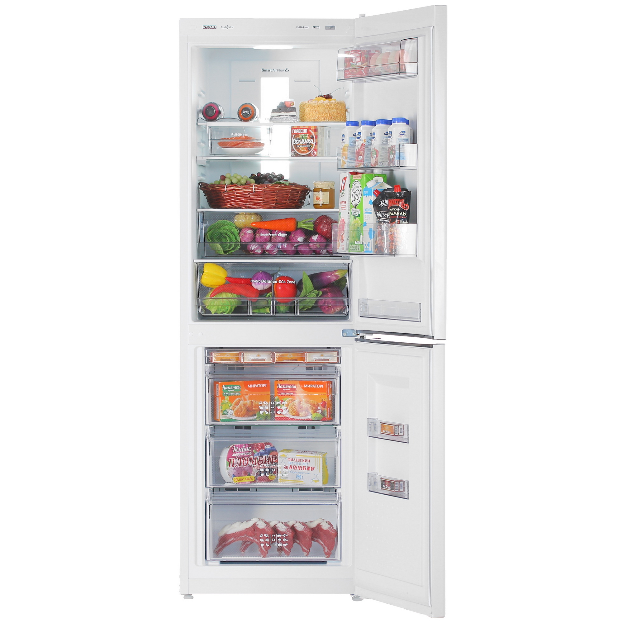 4897757 Холодильник с морозильником   ATLANT ХМ-4621-109-ND белый STDN-0020495 - Вид №5