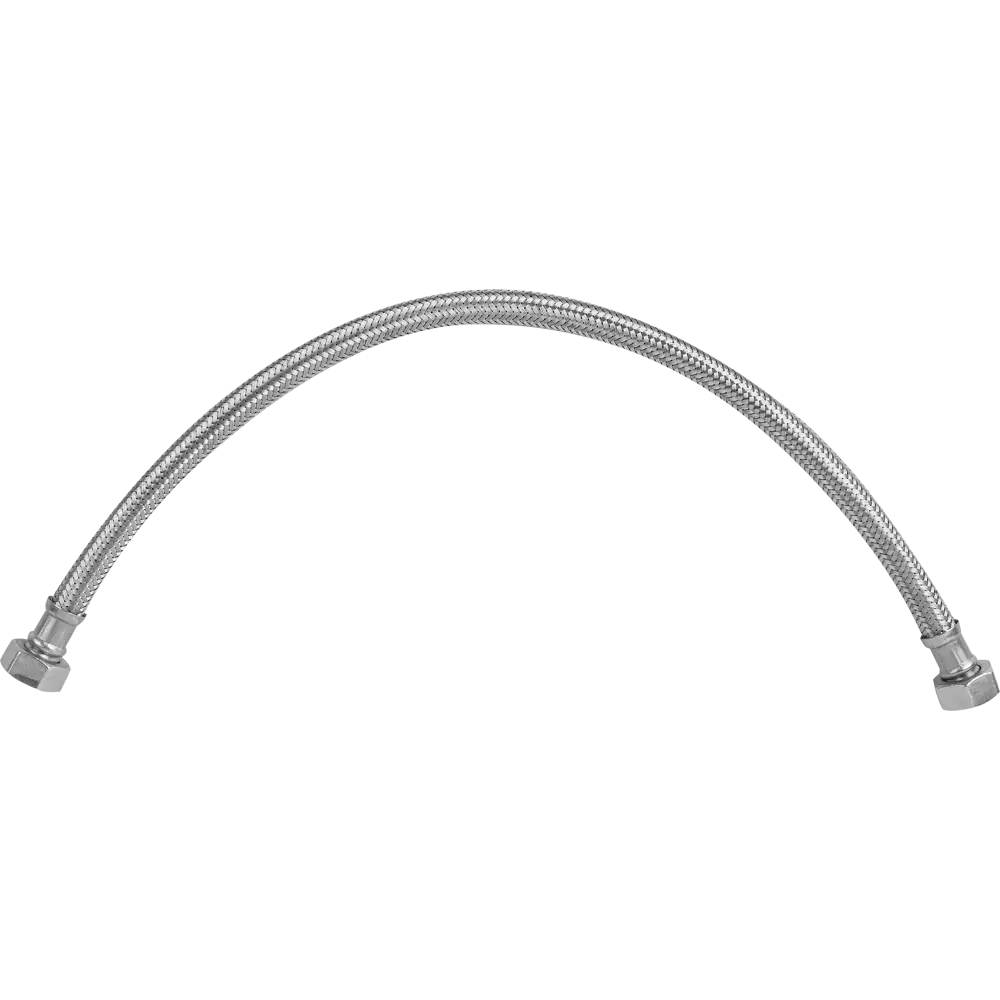 Гибкая подводка UNI-FITT для смесителей 60 см с оплеткой из нержавеющей стали 86143447 STLM-1569478