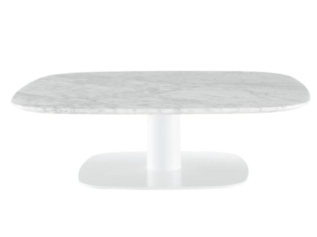 Квадратный низкий столик из каррарского мрамора Ligne Roset Alster ARCH-00118188