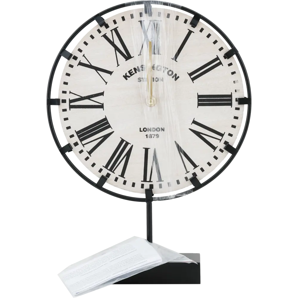 Часы настольные, цвет белый, Ø 24 см Atmosphera Retro STLM-2203174 - Вид №4