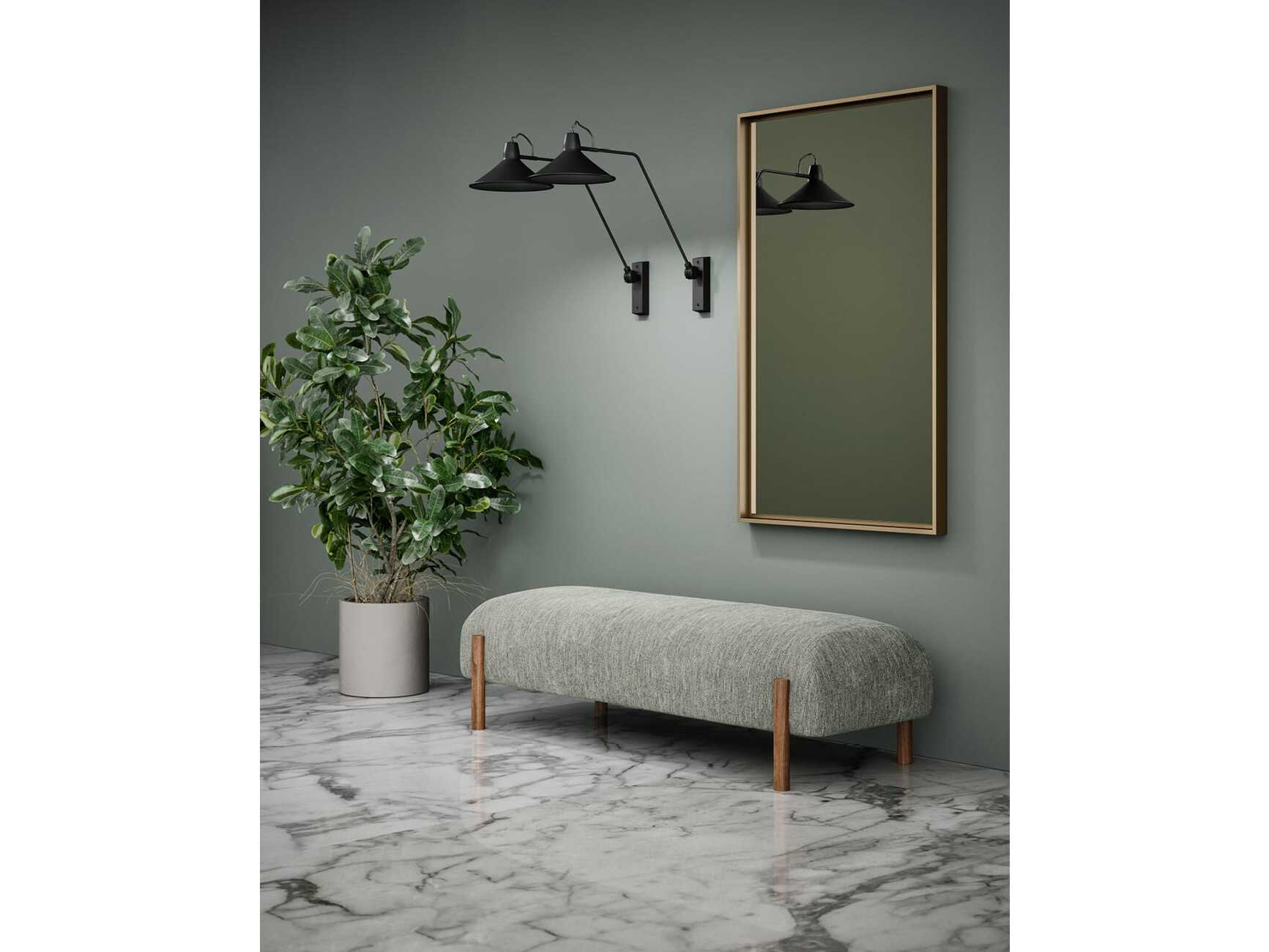 Мягкая скамейка из ткани Novamobili DORA ARCH-00051337 - Вид №2