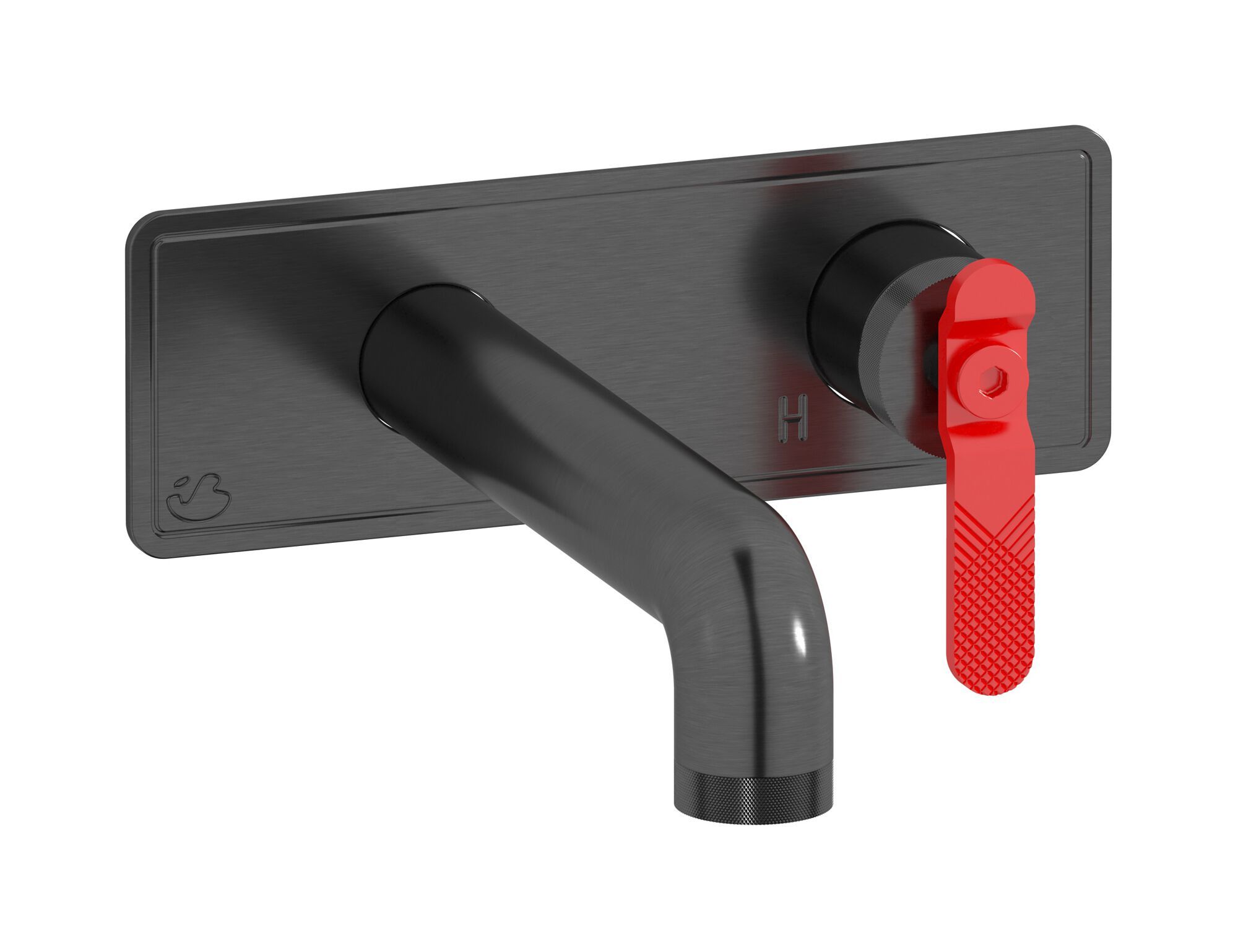 Однорычажный настенный смеситель для раковины с автоматическим сливом IB Bold ARCH-00071487 - Вид №7