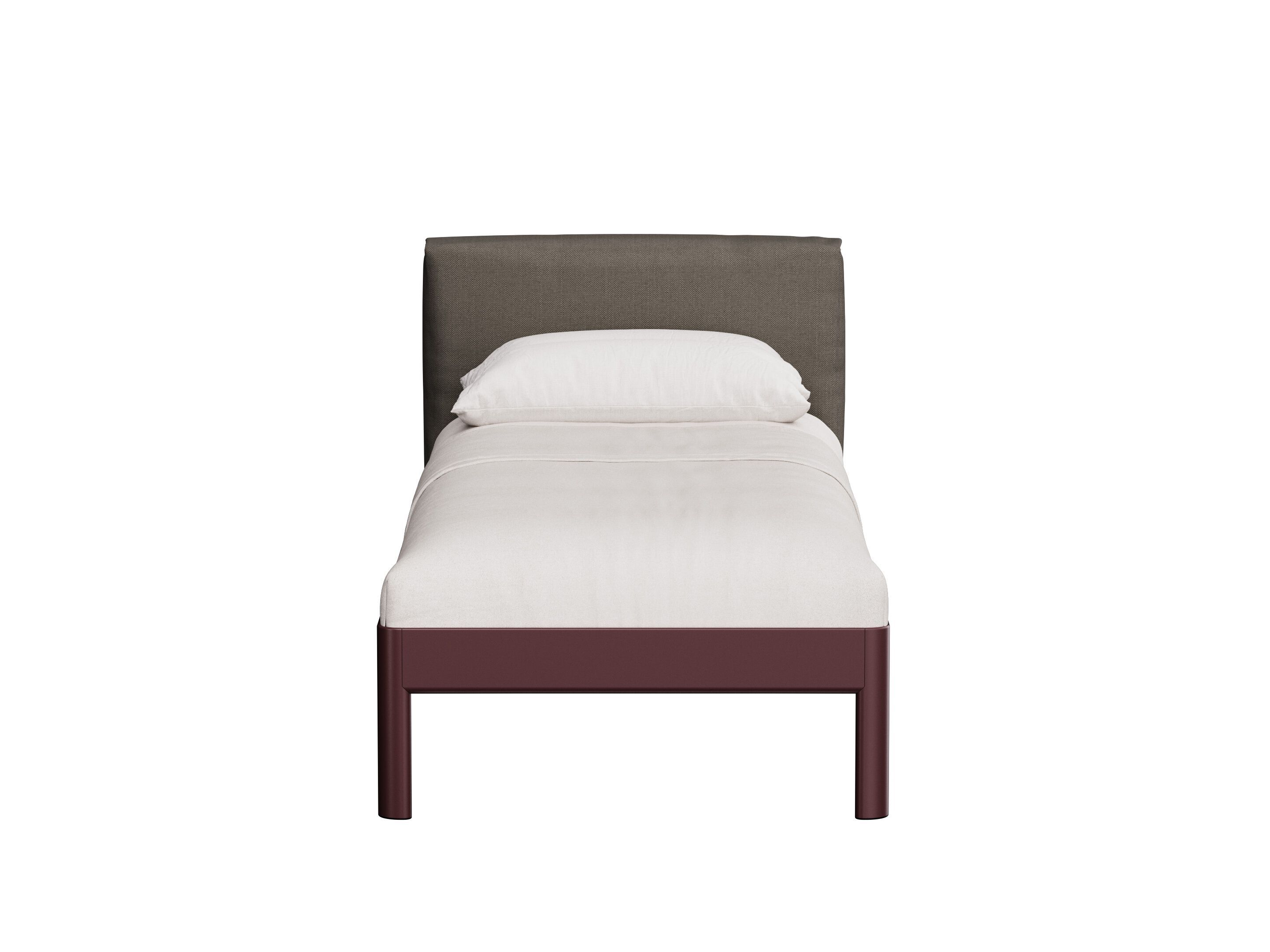 Алюминиевая односпальная кровать с мягким изголовьем Noah Living Heia ARCH-00076752 - Вид №6