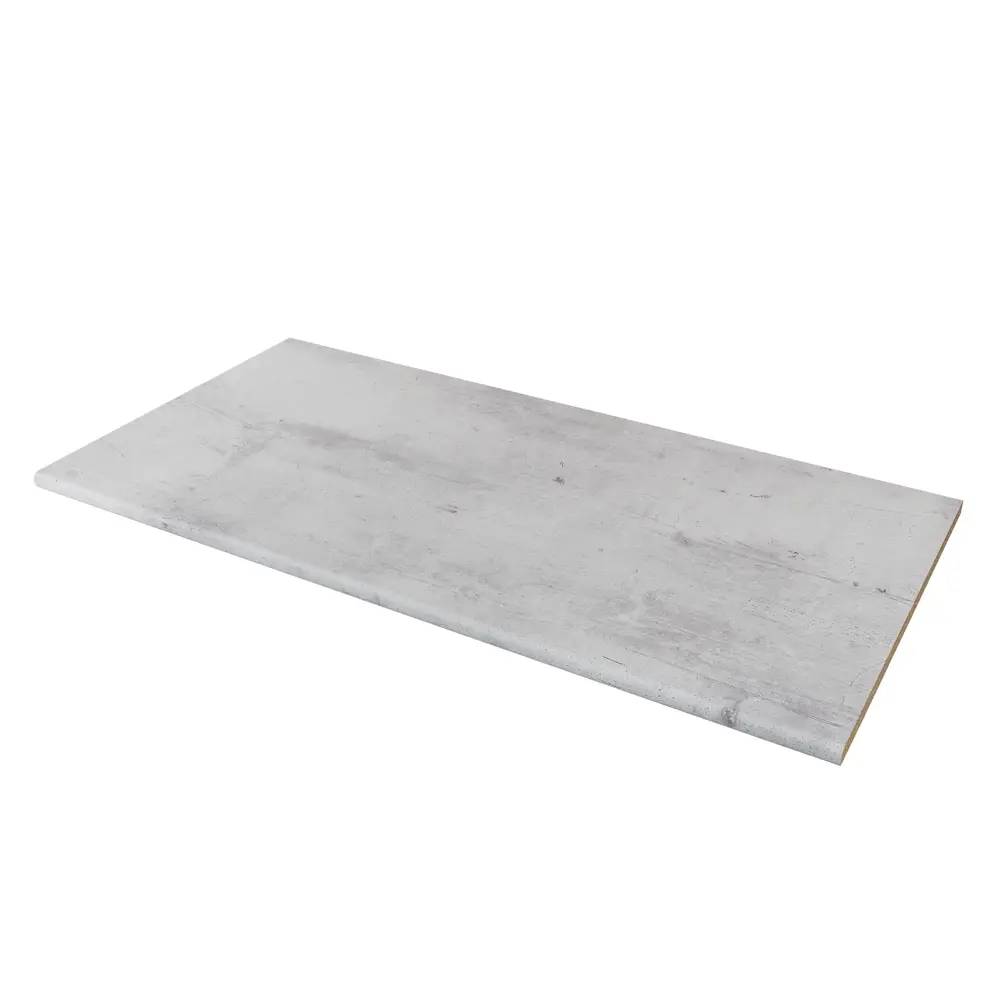 Столешница KONSENSA Фристайл 80x120x2.5 см ДСП цвет серый ДСП Прямой угол STLM-2096376 - Вид №5