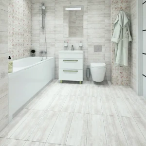 Керамогранит LB Ceramics Прованс 60x20 см 0.96 м² матовый цвет белый