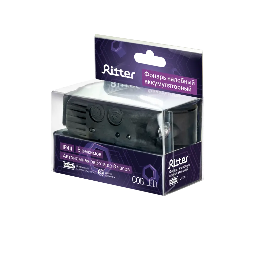 Налобный фонарь Ritter с регулируемой яркостью и эргономичной посадкой 88958387 STLM-1109726 - Вид №11