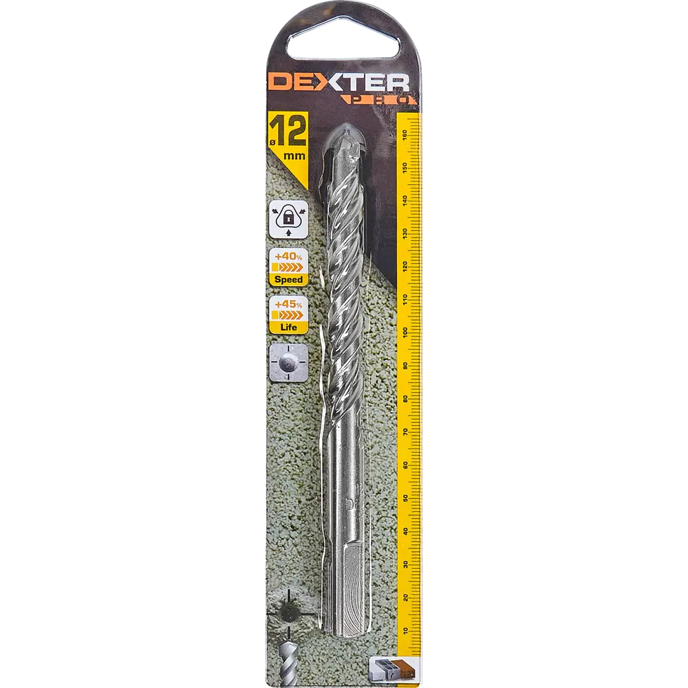 Сверло по бетону Dexter к. Pro 12x150мм 18622716 STLM-2126093  - Вид №3