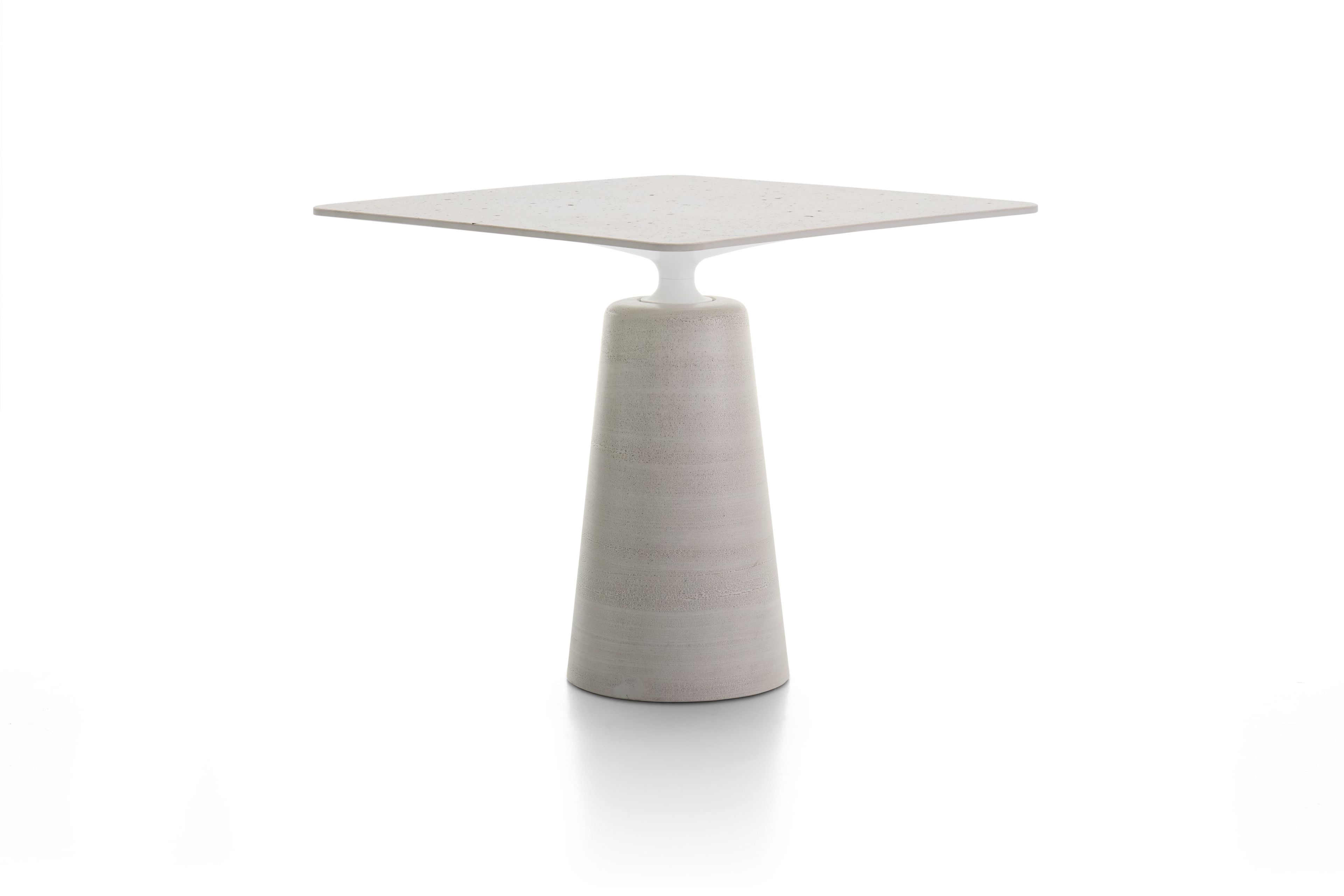 Квадратный стол MDF Italia Rock Table ARCH-00121470 - Вид №1