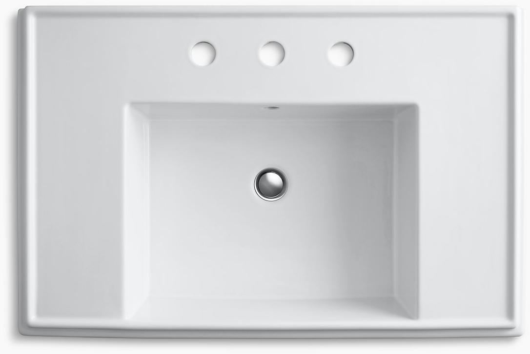 K-2845-8-K4 Напольная раковина стоящая прямоугольная Kohler  - Вид №2