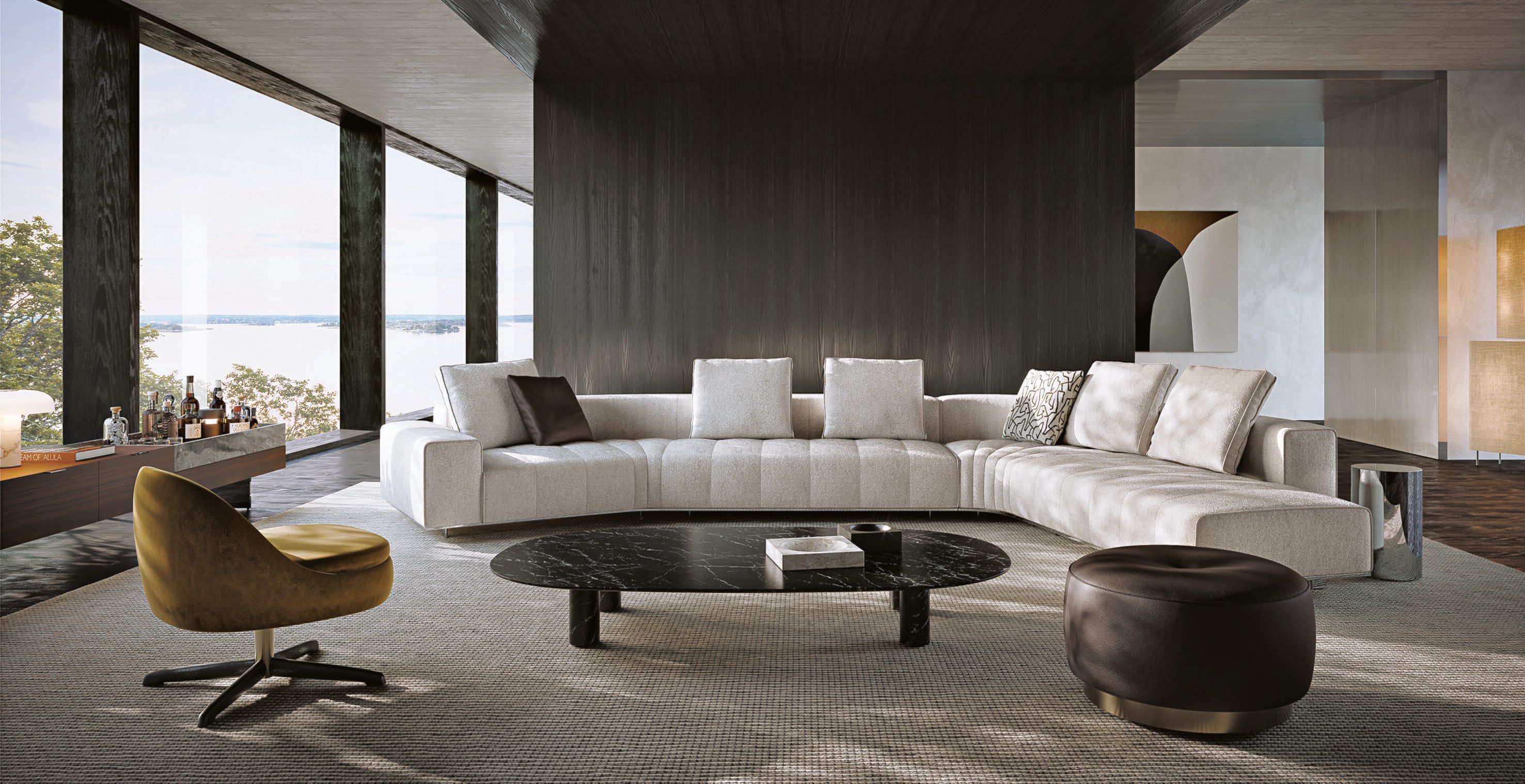 Ткань диван Minotti GOODMAN ARCH-00147953 - Вид №2